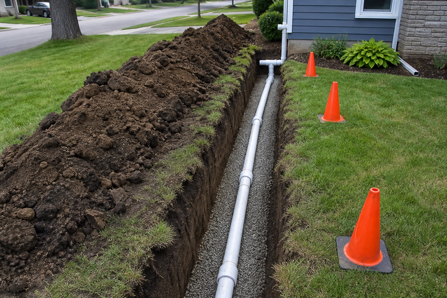 Sewer Line Replacement — B&L Plumbing, Kansas City
