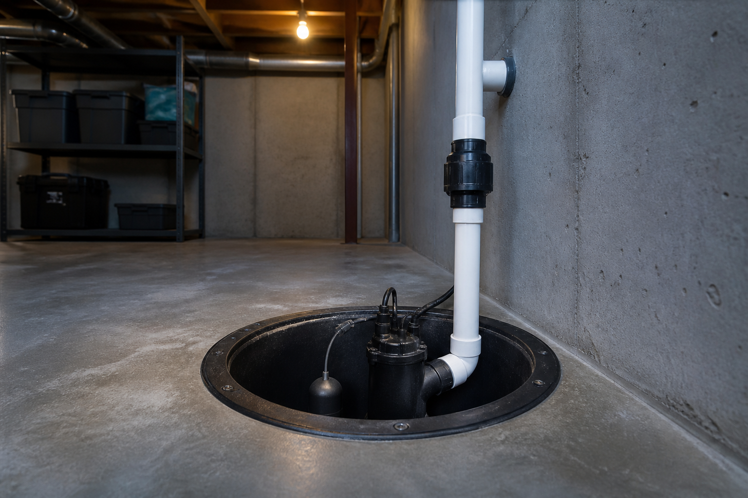 Sump Pump Repair, Maintenance & Installation — B&L Plumbing, Kansas City