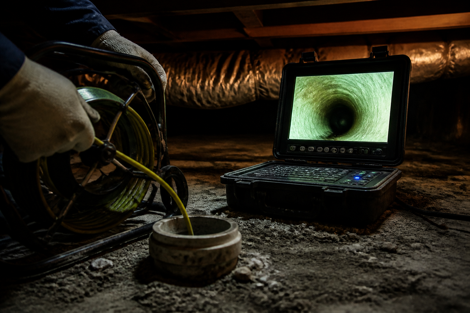 Video Line Inspection — B&L Plumbing, Kansas City