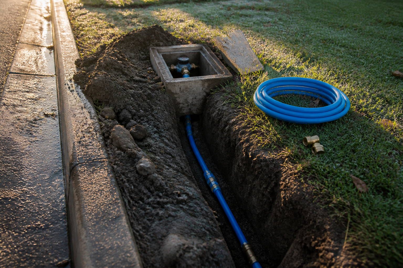 Water Line Repair — B&L Plumbing, Kansas City